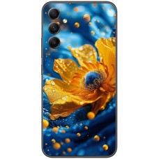 Чохол для Samsung Galaxy A04S (A047) MixCase патріотичні жовта квітка