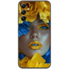 Чохол для Samsung Galaxy A05S (A057) MixCase патріотичні макіяж