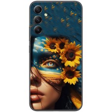 Чохол для Samsung Galaxy A05S (A057) MixCase патріотичні сяйво в очах