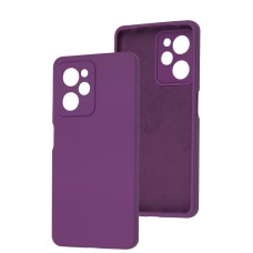 Чохол для Xiaomi Poco X5 Pro Full without logo purple