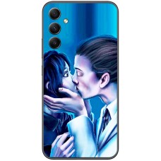 Чохол для Samsung Galaxy A14 Mixcase Венздей поцілунок