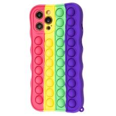 Чохол для iPhone 12 Pro Max Pop it colors антистрес дизайн 4