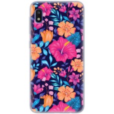 Чохол для Samsung Galaxy A10 (A105) MixCase квіти яскраві