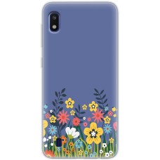 Чохол для Samsung Galaxy A10 (A105) Mixcase квіткове поле
