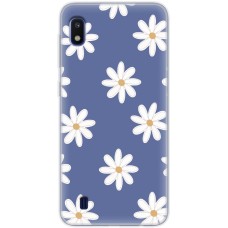 Чохол для Samsung Galaxy A10 (A105) Mixcase квіти патерн ромашок