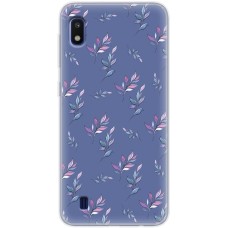 Чохол для Samsung Galaxy A10 (A105) Mixcase квіти патерн гілки з градієнтом