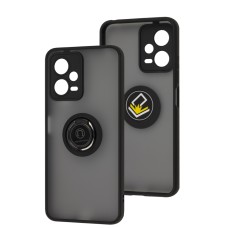 Чохол для Xiaomi Poco X5 / Note 12 5G 5G LikGus Edging Ring чорний