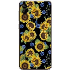 Чохол для Samsung Galaxy A04e (A042) MixCase квіти соняшники