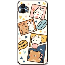 Чохол для Samsung Galaxy A04e (A042) MixCase мультики happy everyday