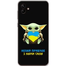Чохол для Samsung Galaxy A04e (A042) MixCase мультики Yoda from Ukraine