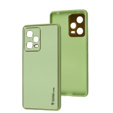 Чохол для Xiaomi Poco X5 Pro / Note 12 Pro Speed Leather Xshield pistachio