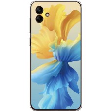 Чохол для Samsung Galaxy A04e (A042) MixCase патріотичні квітка України