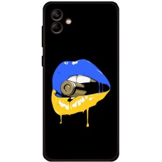 Чохол для Samsung Galaxy A04e (A042) MixCase патріотичні пуля губи