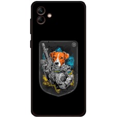 Чохол для Samsung Galaxy A04e (A042) MixCase патріотичні бойовий патрон