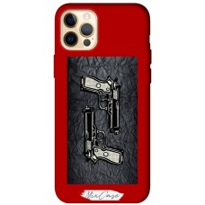 Чохол для iPhone 12 Pro Max Mixcase червоний дизайн 35