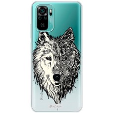 Чохол для Xiaomi Redmi Note 10 / 10s Mixcase вовк дизайн 16