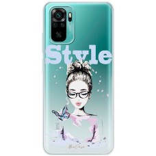 Чохол для Xiaomi Redmi Note 10 / 10s Mixcase дівчини дизайн 1