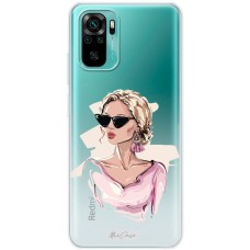 Чохол для Xiaomi Redmi Note 10 / 10s Mixcase дівчини дизайн 3