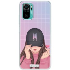 Чохол для Xiaomi Redmi Note 10 / 10s Mixcase дівчина дизайн 5