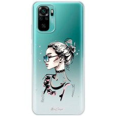 Чохол для Xiaomi Redmi Note 10 / 10s Mixcase дівчини дизайн 8