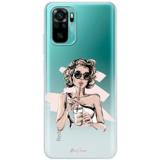 Чохол для Xiaomi Redmi Note 10 / 10s Mixcase дівчини дизайн 9