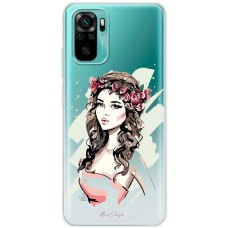 Чохол для Xiaomi Redmi Note 10 / 10s Mixcase дівчини дизайн 10