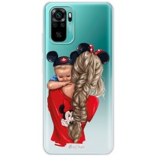 Чохол для Xiaomi Redmi Note 10 / 10s Mixcase дівчини дизайн 14