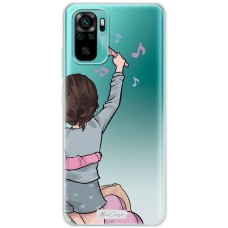 Чохол для Xiaomi Redmi Note 10 / 10s Mixcase дівчини дизайн 17