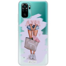 Чохол для Xiaomi Redmi Note 10 / 10s Mixcase дівчини дизайн 19