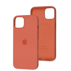 Чохол для iPhone 13 MagSafe Silicone Full Size pink pomelo