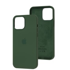 Чохол для iPhone 13 Pro Max MagSafe Silicone Full Size clover