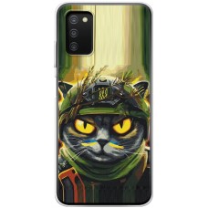 Чохол для Samsung Galaxy A03s (A037) MixCase патріотичні позивний МурМяу