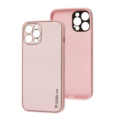 Чохол для iPhone 12 Pro Leather Xshield pink