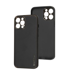 Чохол для iPhone 12 Pro Max Leather Xshield black