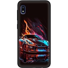 Чохол для Samsung Galaxy A10 (A105) MixCase машини неон mix car