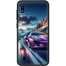 Чохол для Samsung Galaxy A10 (A105) MixCase машини неон в горах