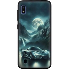 Чохол для Samsung Galaxy A10 (A105) MixCase машини неон місяць