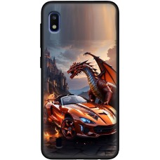 Чохол для Samsung Galaxy A10 (A105) MixCase машини неон дракон
