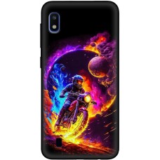 Чохол для Samsung Galaxy A10 (A105) MixCase машини неон мото у космосі