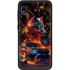 Чохол для Samsung Galaxy A10 (A105) MixCase машини неон bmw вовк