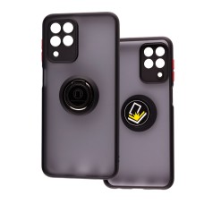 Чохол для Samsung Galaxy M33 (M336) LikGus Edging Ring чорний/червоний