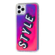 Чохол для iPhone 11 Pro Max "Neon пісок" Style