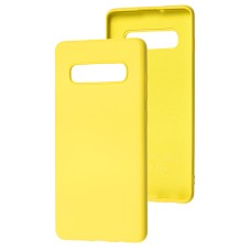 Чохол для Samsung Galaxy S10+ (G975) Wave colorful жовтий