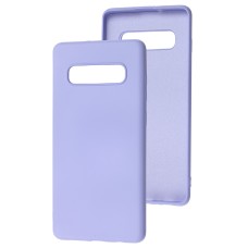 Чохол для Samsung Galaxy S10+ (G975) Wave colorful light purple