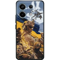 Чохол для Xiaomi Redmi Note 13 Pro 5G MixCase патріотичні бійці України