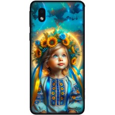 Чохол для Samsung Galaxy A01 Core (A013) MixCase патріотичні маленька україночка