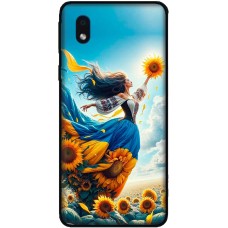 Чохол для Samsung Galaxy A01 Core (A013) MixCase патріотичні вільна українка