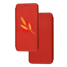 Чохол-книжка Samsung Galaxy J5 2016 (J510) з малюнком колоски пшениці візерунок