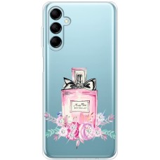 Чохол для Samsung Galaxy M14 (M146) Mixcase зі стразами пляшечка парфумів