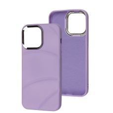 Чохол для iPhone 14 Pro Max Soft Puffer purple